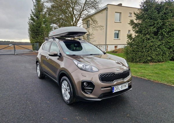 Kia Sportage cena 75900 przebieg: 105000, rok produkcji 2016 z Zakliczyn małe 781